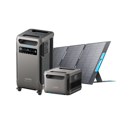 Anker SOLIX F3800 / +1 Expansion Battery +1 400W Portable Solar Panel