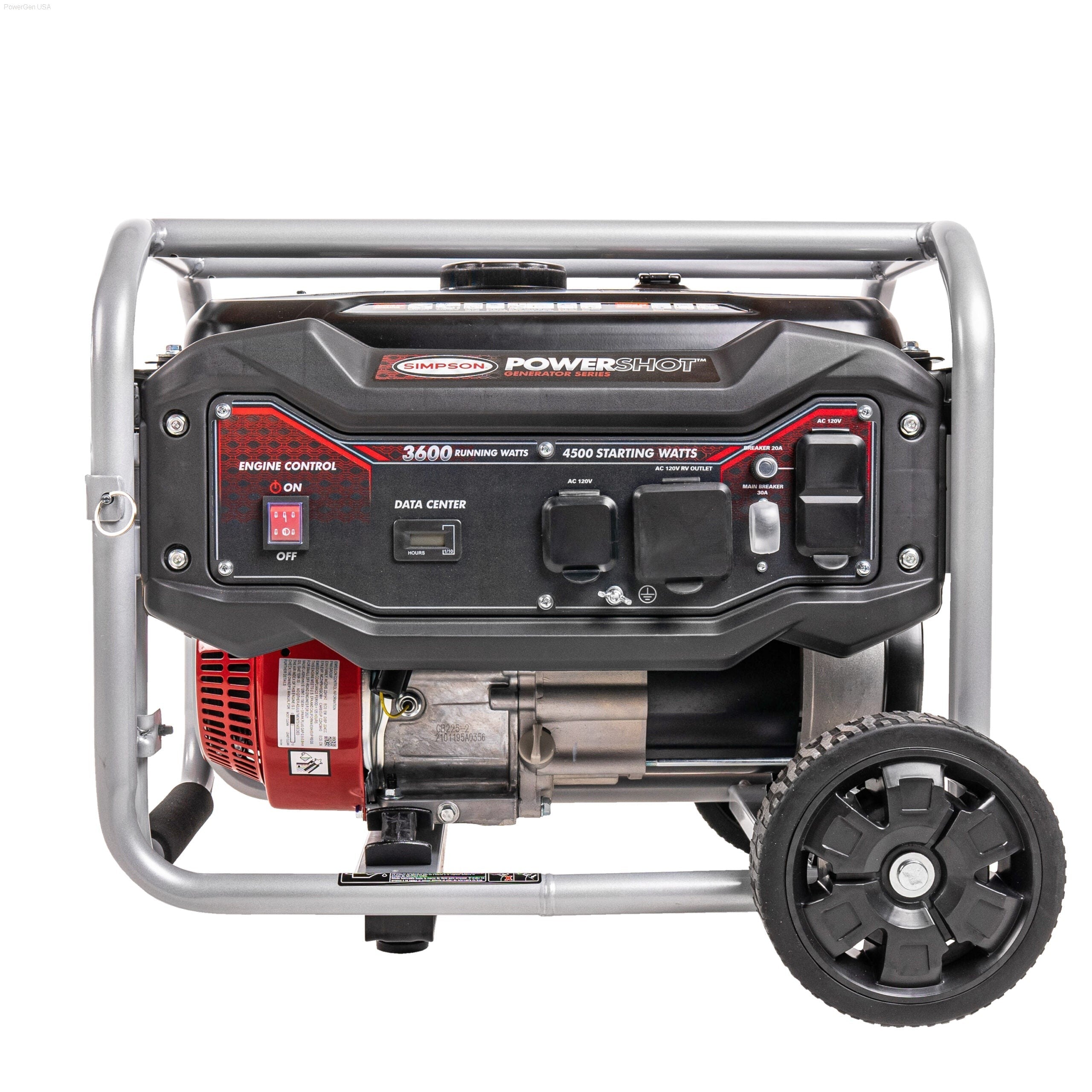 SIMPSON SPG3645 Powershot Portable 3600 / Watt Generator