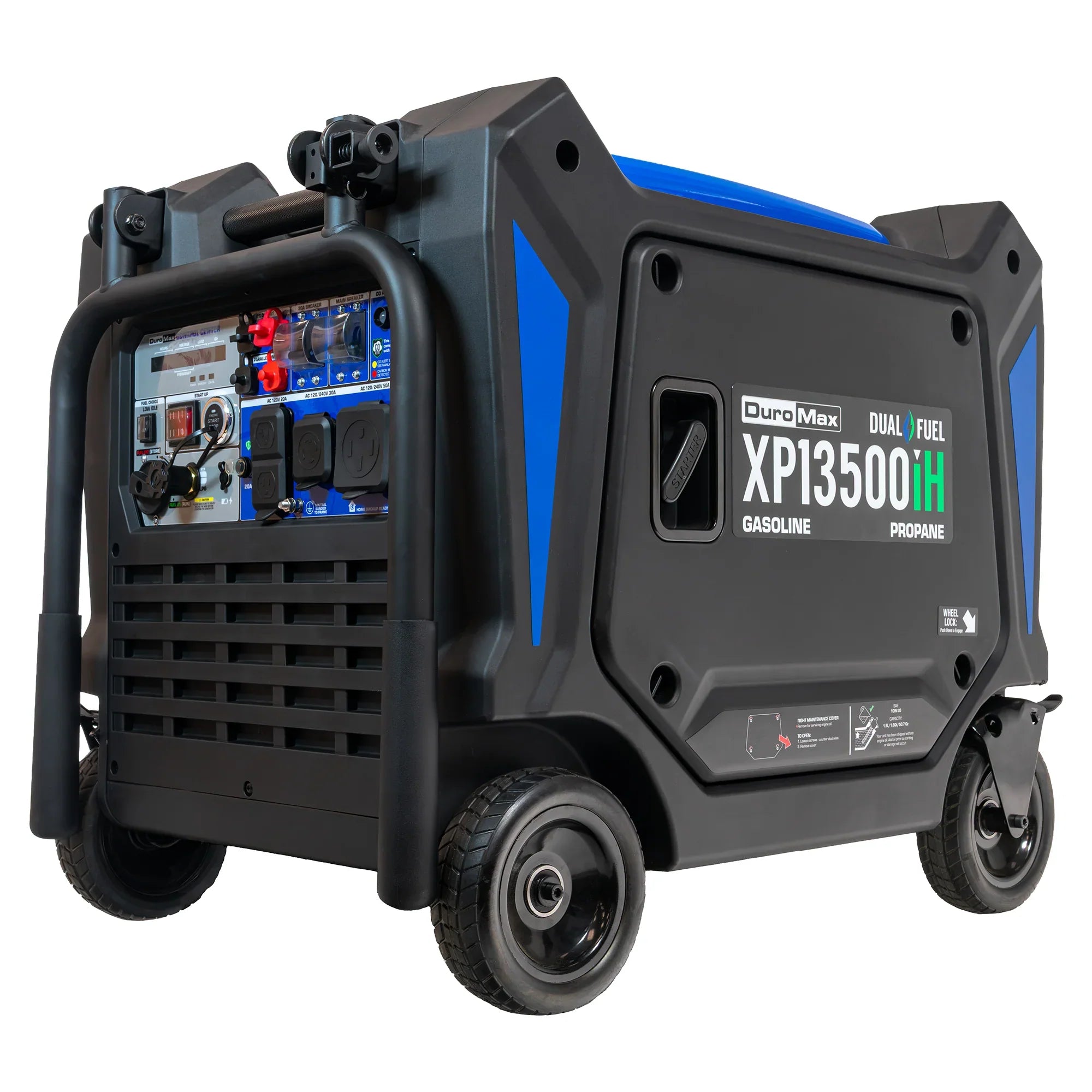 DuroMax 13,500 Watt Portable Dual Fuel Inverter Generator w/ CO Alert