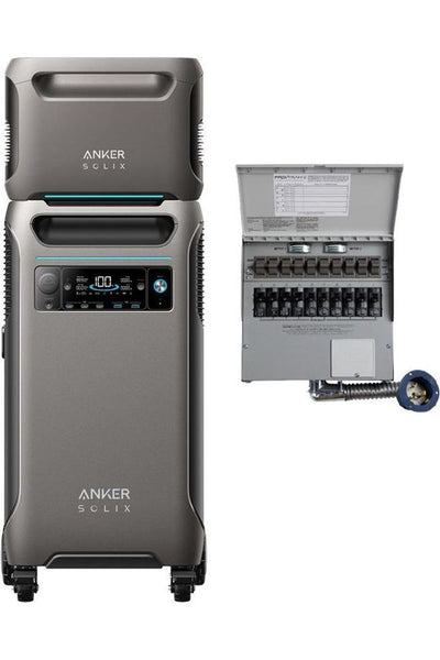 Anker SOLIX F3800 / +1 Expansion Battery and +1 Transfer Switch