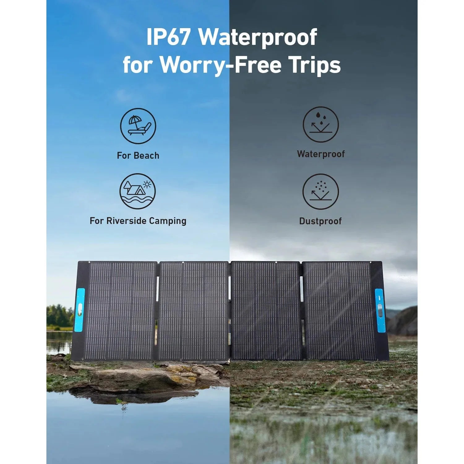 Anker SOLIX PS400 / 400W Portable Solar Panels