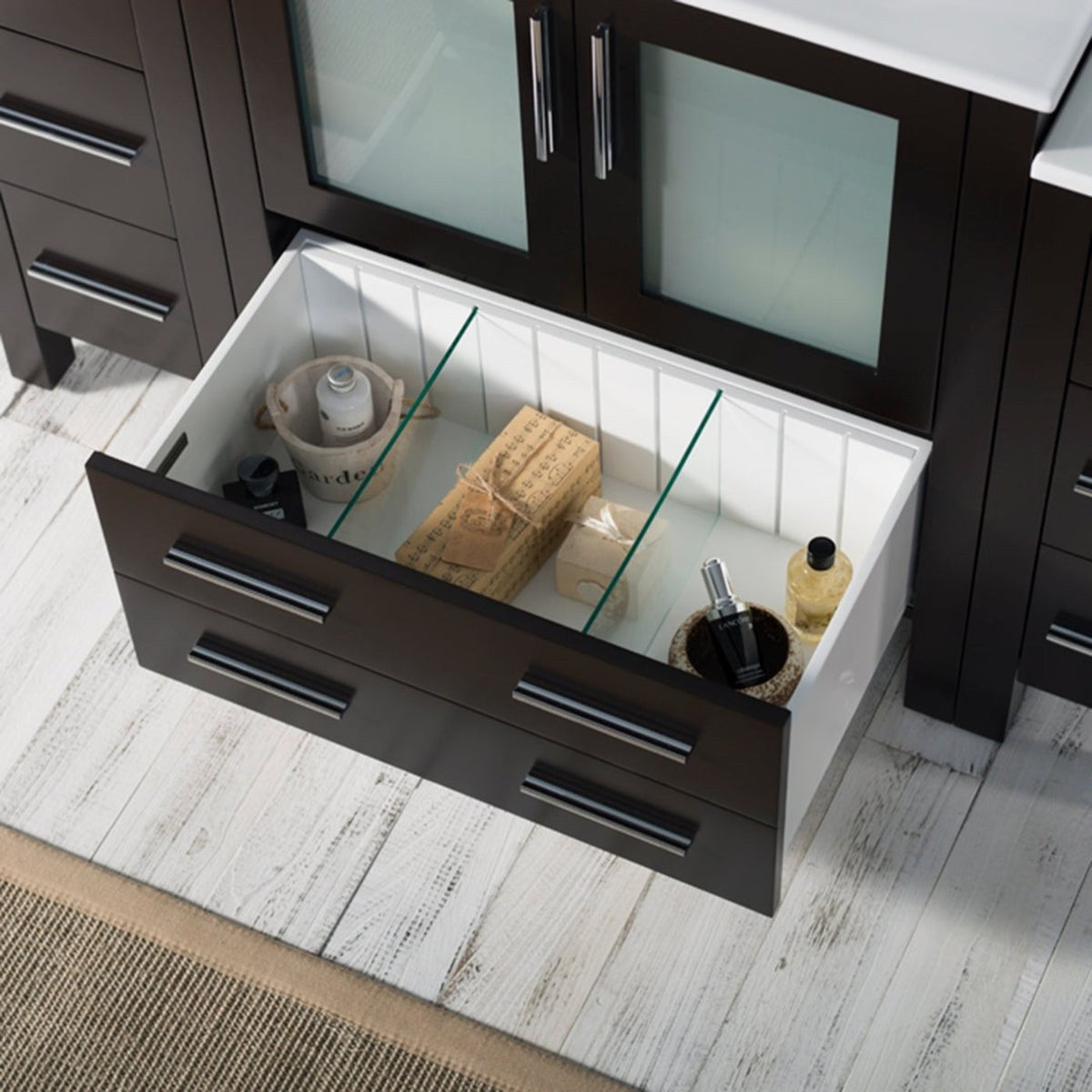Blossom Sydney 54 Inch Bathroom Vanity with Side Cabinet - V8001 54 01 - Backyard Provider