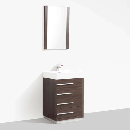 Blossom Barcelona 30 Inch Bathroom Vanity - V8005 30 01 - Backyard Provider