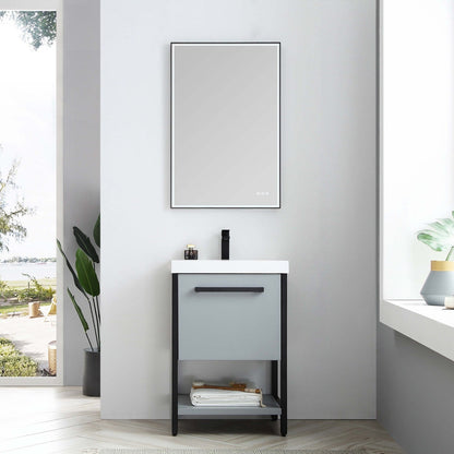 Blossom Bathroom Riga 24 Inch Bathroom Vanity - V8022 24 01 - Backyard Provider
