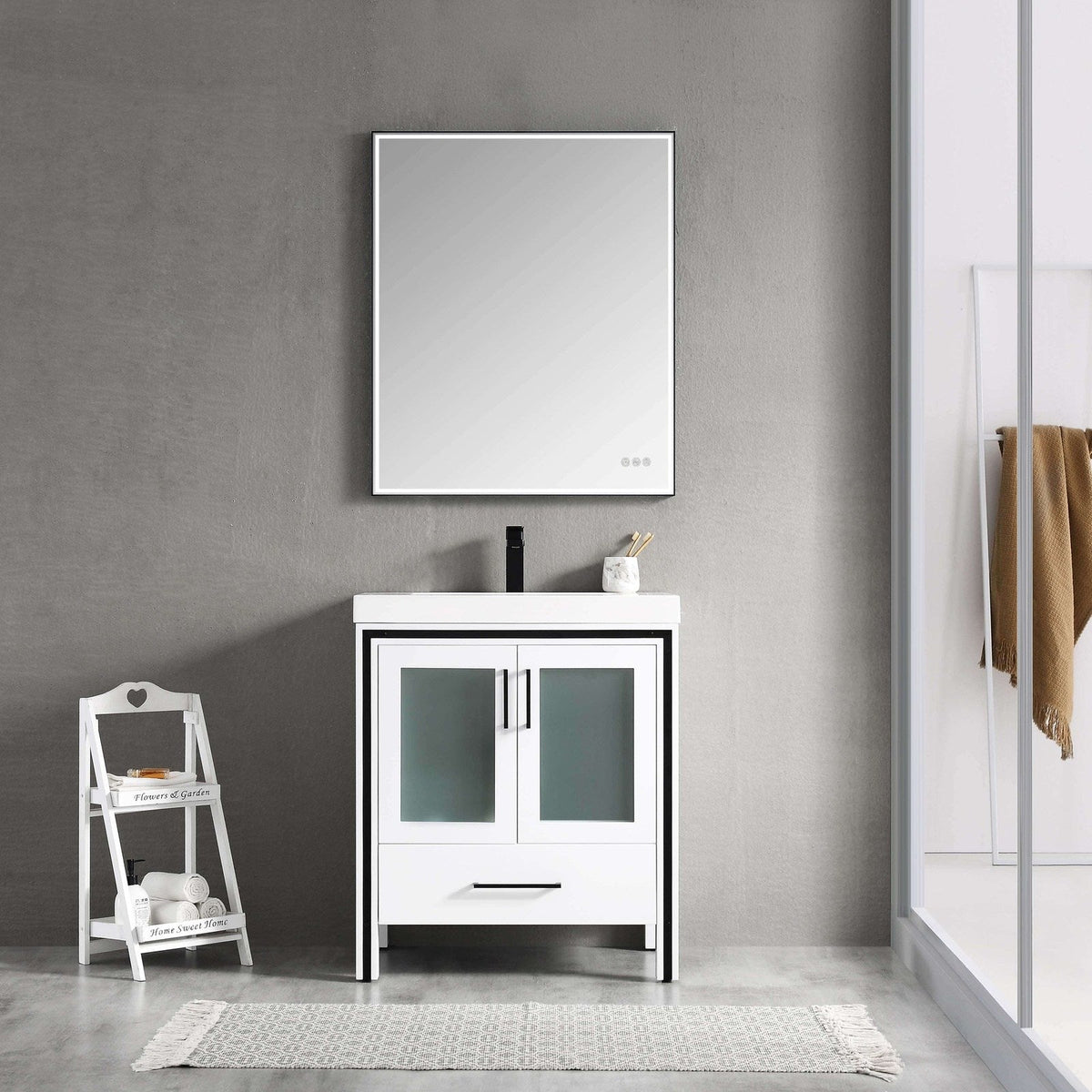 Blossom Birmingham 30 Inch Bathroom Vanity - V8024 30 01 - Backyard Provider