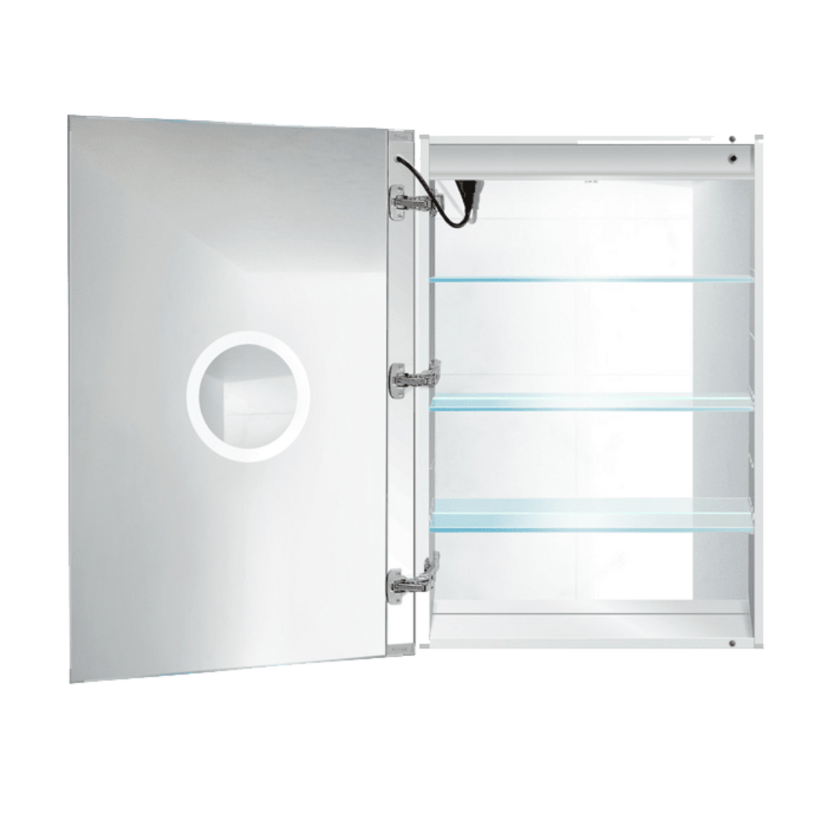 Krugg Svange 2436L  24" X 36" LED Medicine Cabinet with Dimmer & Defogger SVANGE2436L - Backyard Provider