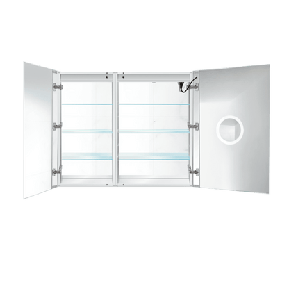 Krugg Svange 4236R 42" X 36" LED Bi-View Medicine Cabinet with Dimmer & Defogger SVANGE4236R
