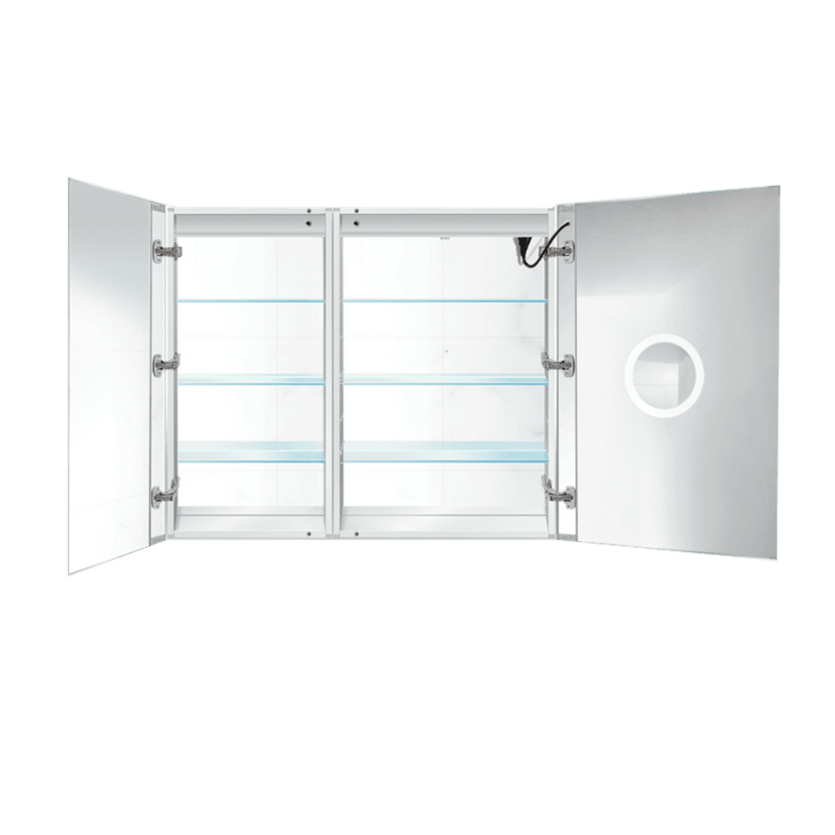 Krugg Svange 4236R 42" X 36" LED Bi-View Medicine Cabinet with Dimmer & Defogger SVANGE4236R