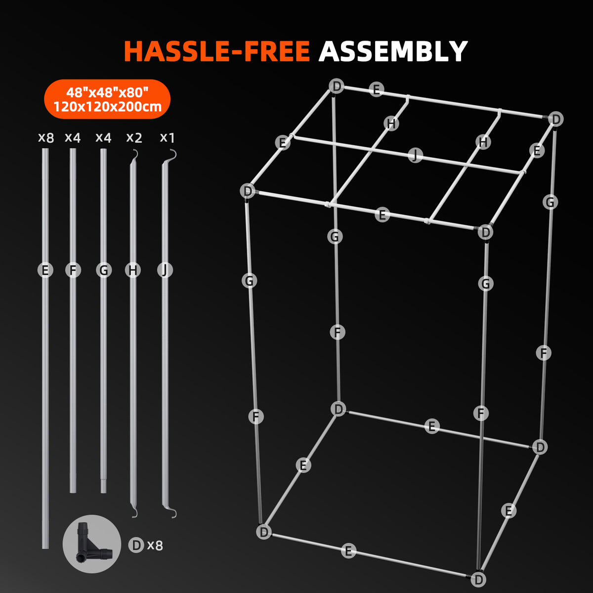 Sale丨2026 Spider Farmer® 4’x4′ Complete Grow Tent Kit丨SF4000 450W Full Spectrum LED Grow Light丨6” Clip Fan丨6” Ventilation System with GGS Controller