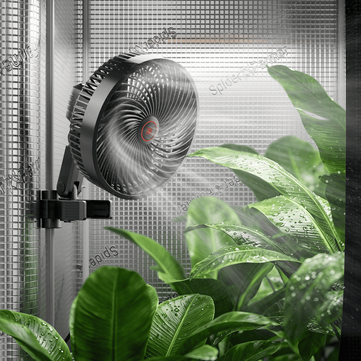 2026 Spider Farmer® 2’x4’ Complete Grow Tent Kit丨SF2000 200W Full Spectrum LED Grow Light丨GGS Controller, 4” Ventilation System with 6” Clip Fan