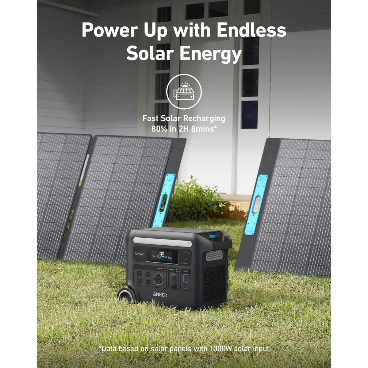 Anker SOLIX F2600 / +1 400W Portable Solar Panel