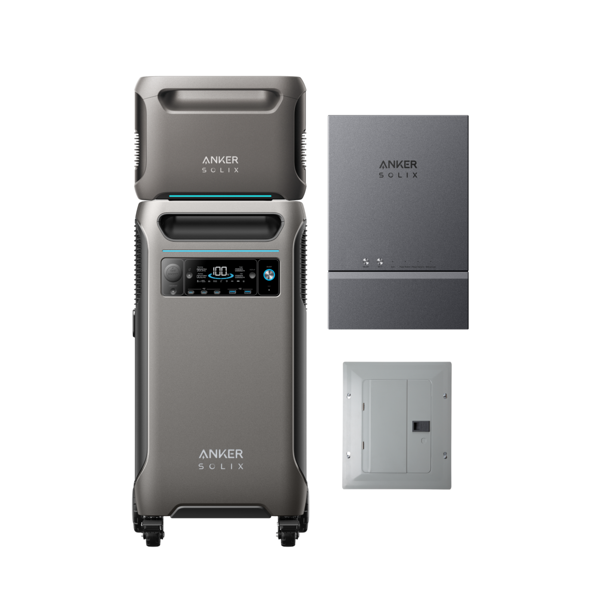 Anker Solix F3800 / Expansion Battery +1 Home Power Panel +1 Subpanel