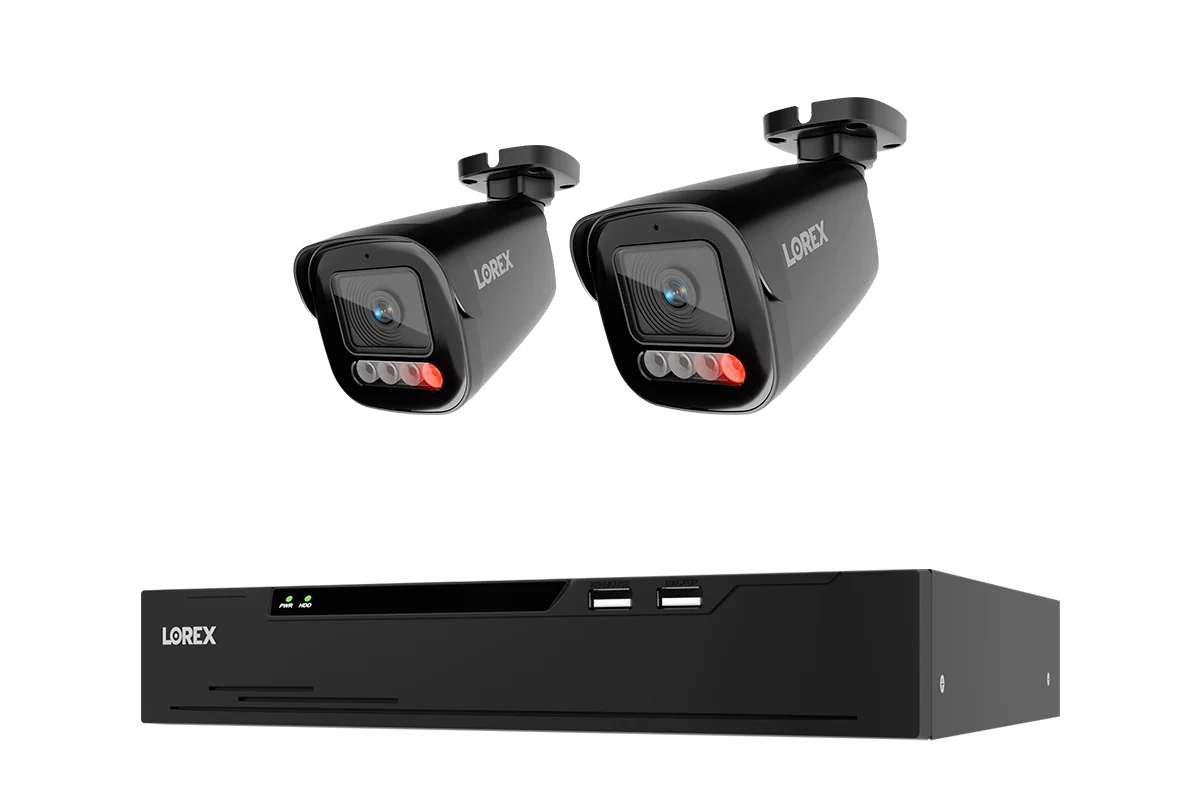 Lorex Connect X Series 4K 8-Channel Wired NVR System with X5 Bullet Security Cameras - 2TB (Cables not included)