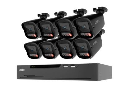 Lorex Connect X Series 4K 8-Channel Wired NVR System with X5 Bullet Security Cameras - 2TB (Cables not included)