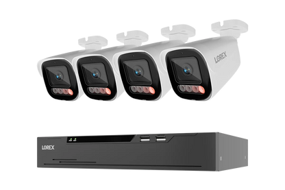 Lorex Connect X Series 4K 8-Channel Wired NVR System with X5 Bullet Security Cameras - 2TB (Cables not included)