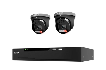 Lorex Connect X Series 4K 8-Channel Wired NVR System with X5 Turret Security Cameras - 2TB (Cables not included)