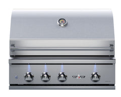 Delta Heat 32 Inch Propane Grill with Infrared Rotisserie and Sear Zone - DHBQ32RS-DL