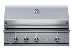Delta Heat 38 Inch Natural Gas Grill with Infrared Rotisserie and Sear Zone - DHBQ38RS-DN