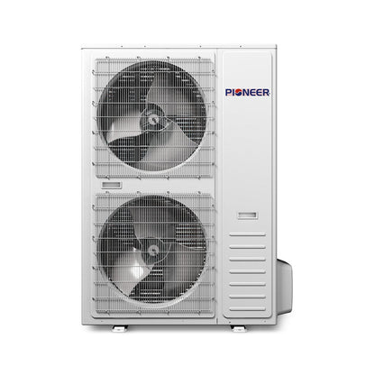 Pioneer 48,000 BTU 17.5 SEER2 Ducted Central Split Inverter+ Condenser AC Heat Pump Outside Section 230V - YH4248GHFD18R2