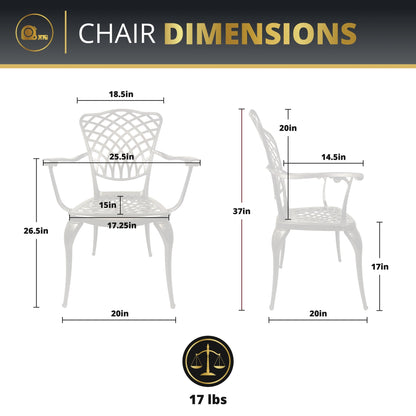 Arden 5-Piece Outdoor Dining Set for Patio