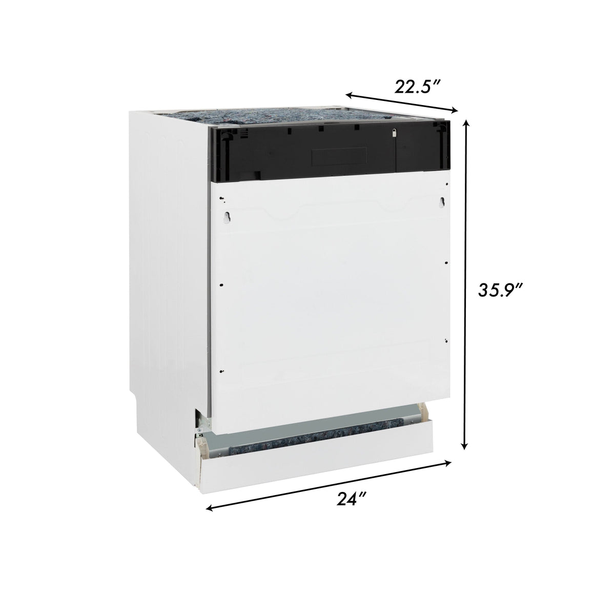 ZLINE Appliance Package - 36 in. Gas Range, Range Hood, Microwave Drawer, 3 Rack Dishwasher, 4KP-RGRH36-MWDWV