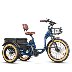 Addmotor 750W 48V Grandtan X Trike Full Suspension Electric Bike