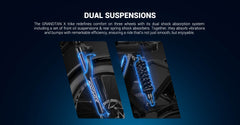 Addmotor 750W 48V Grandtan X Trike Full Suspension Electric Bike
