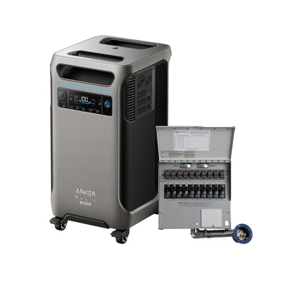 Anker SOLIX F3800 Plus Portable Power Station / 50A Transfer Switch