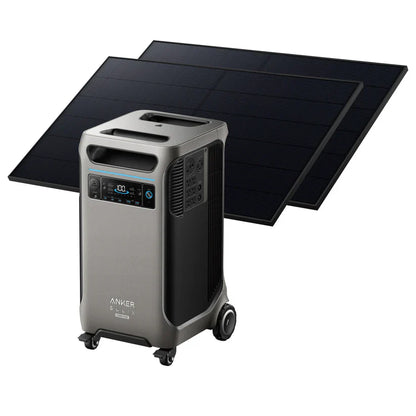 Anker SOLIX F3800 Plus Portable Power Station / 410W Rigid Solar Panels