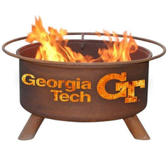 Patina Georgia Tech Steel Fire Pit by Patina Products - F212