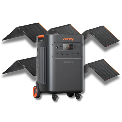 Jackery Explorer 5000 Plus + 2 x Jackery SolarSaga 500 X