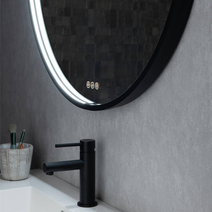 Blossom Oskar 32 Inch Round LED Mirror - LED M7 R32 MB - Backyard Provider