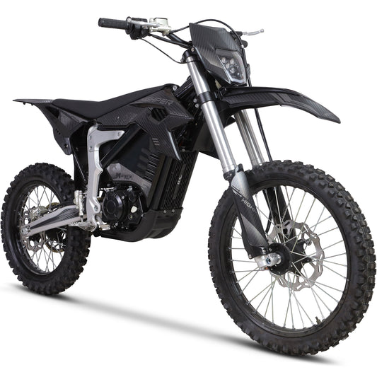 MotoTec Venom 72v 12000w 50ah Electric Dirt Bike Black