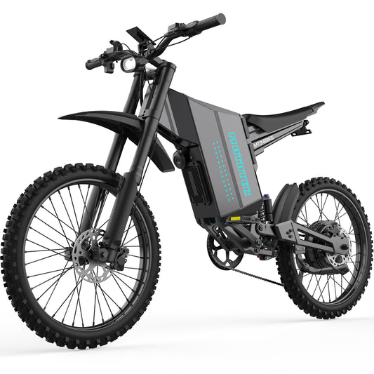 MotoTec MT3 eBike 72v 8000w Grey