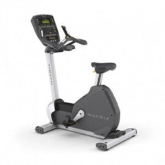 Johnson Health Tech Matrix U3xe Upright Cycle - Matrix U3xe Upright Cycle Bike with Embedded 10" LCD Touchscreen, FitTouch Technology - U3XE-06