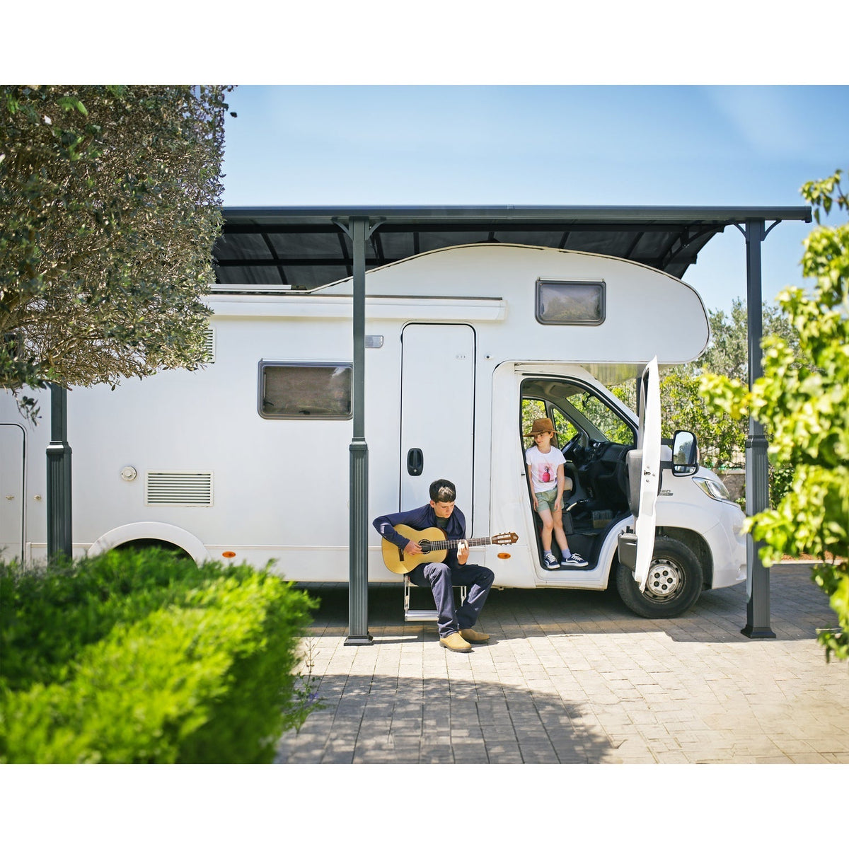 Palram Canopia | Arcadia Alpine RV Carport 12x35x11.5 ft - HG9128