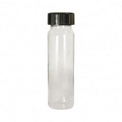 Qorpak Clear Screw Thread Vials W/Phenolic PolyCone Cap - VIAL, SAMPLE, CONE LINED CAP, CLR, 10DRAM - GLC-05183