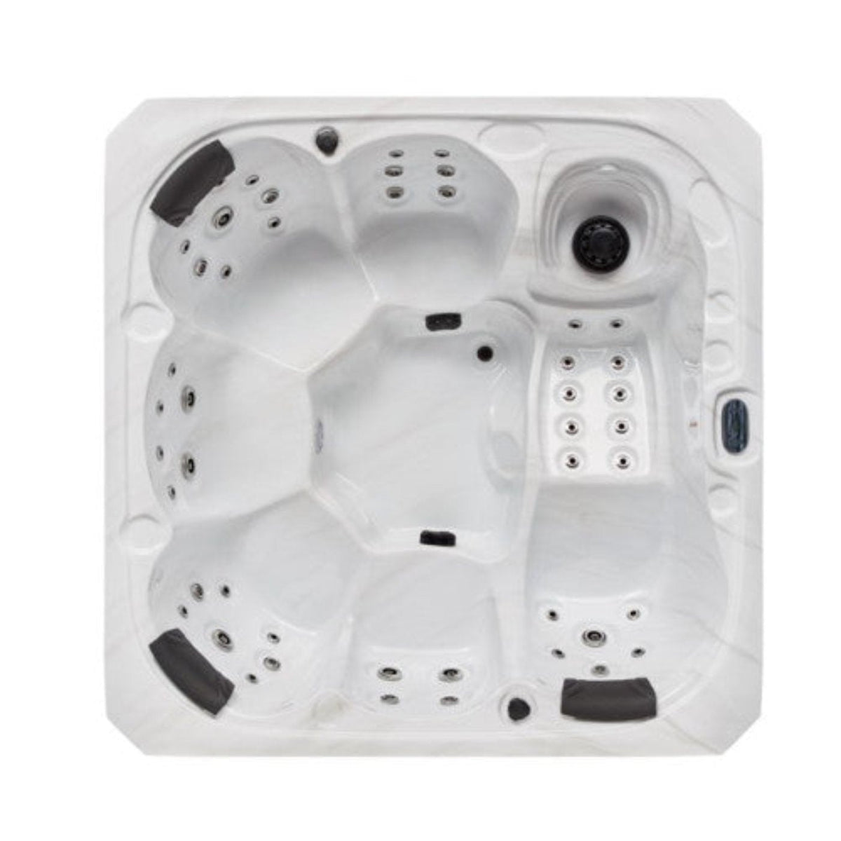 Luxury Spas - Studio Series Eclipse 6 Person Cloud Gray