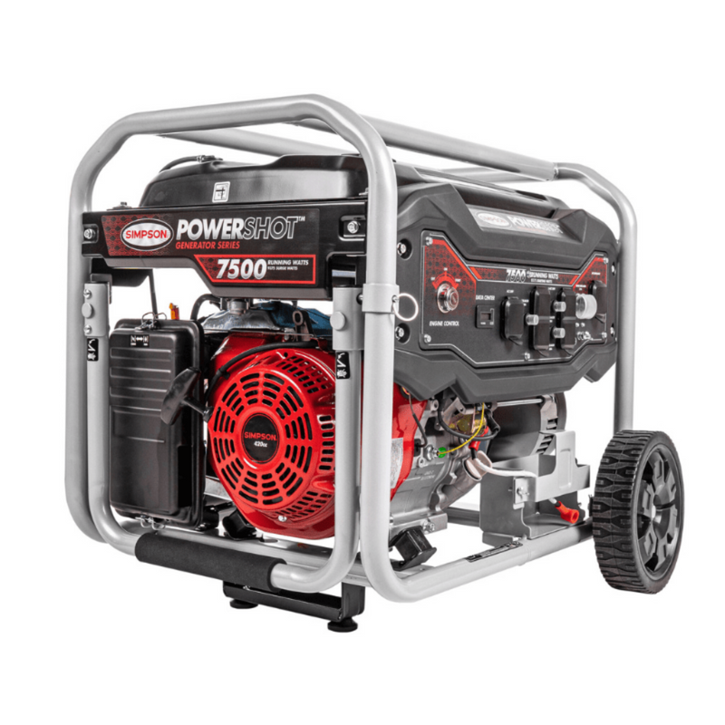 Simpson PowerShot Portable 7500-Watt Generator / SPG7593E
