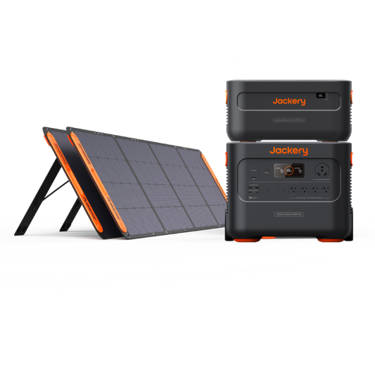 Jackery Explorer 2000 Plus / +2 Solar Saga 200W Solar Panels