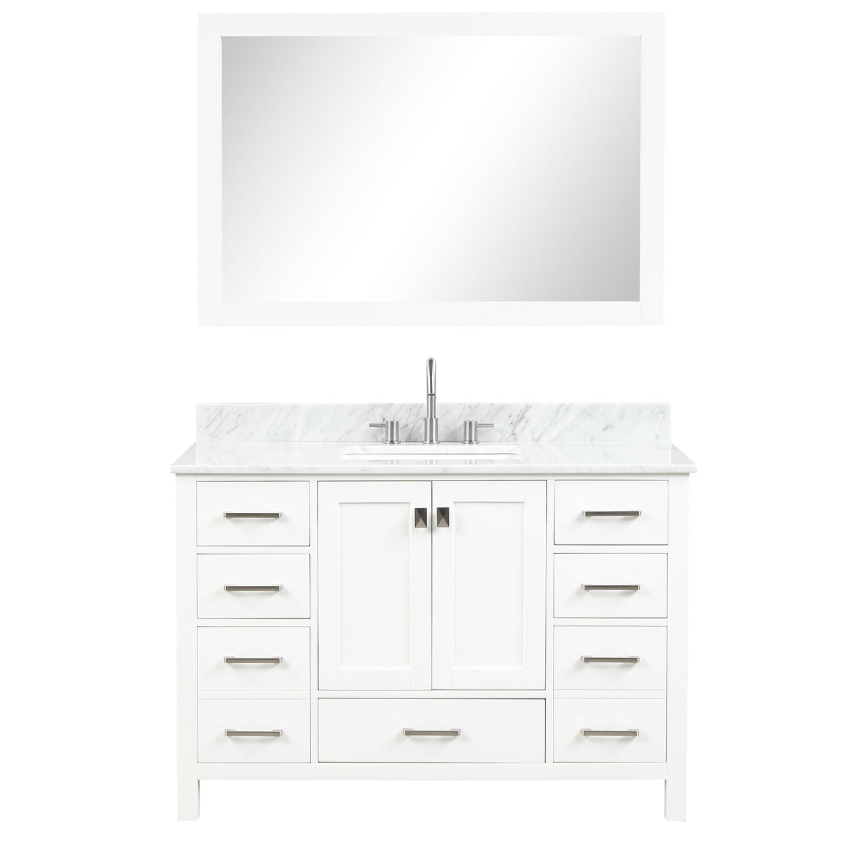 Blossom Geneva 48″ Bathroom Vanity - V8026 48 01 - Backyard Provider