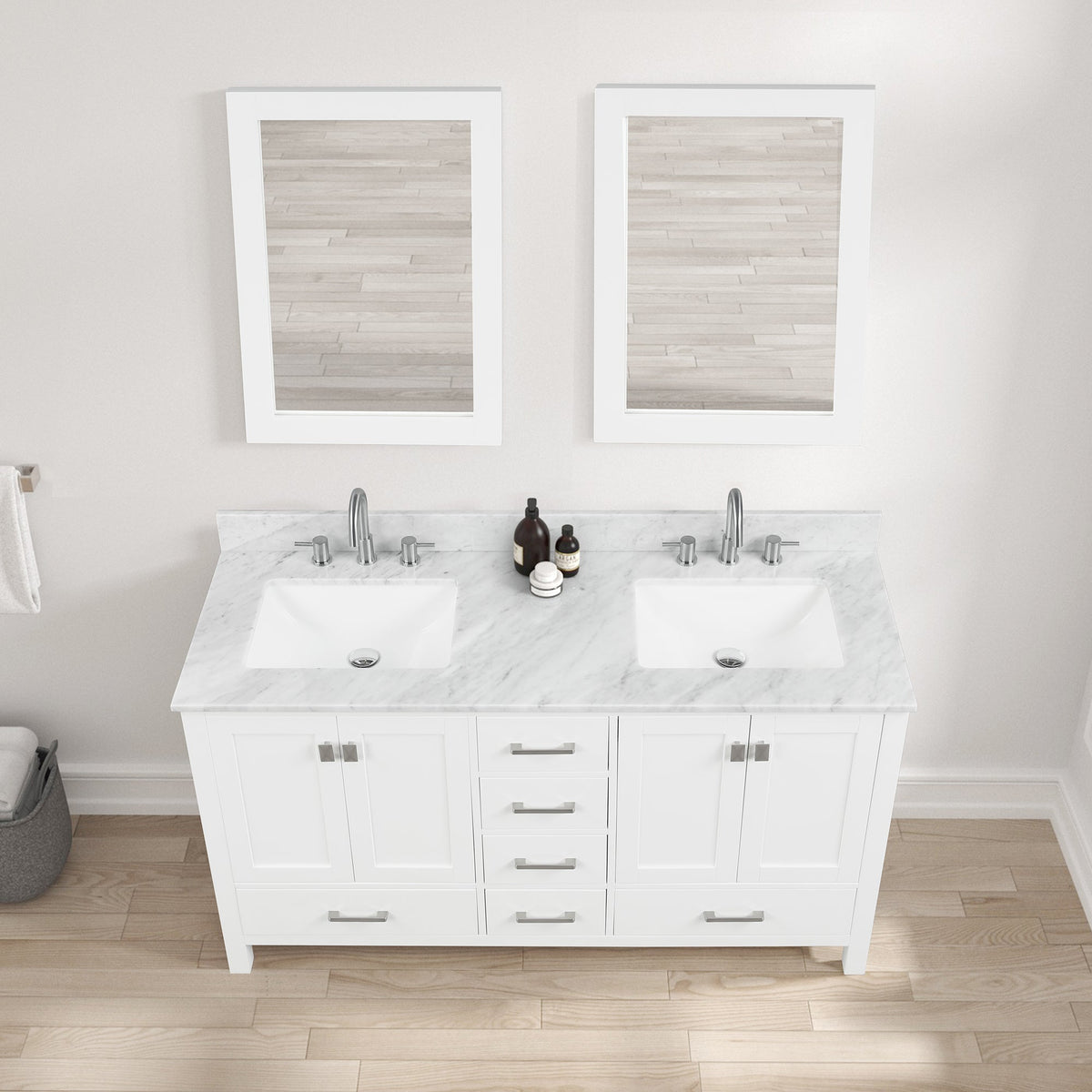 Blossom Geneva 60″ Bathroom Vanity - V8026 60 01 - Backyard Provider