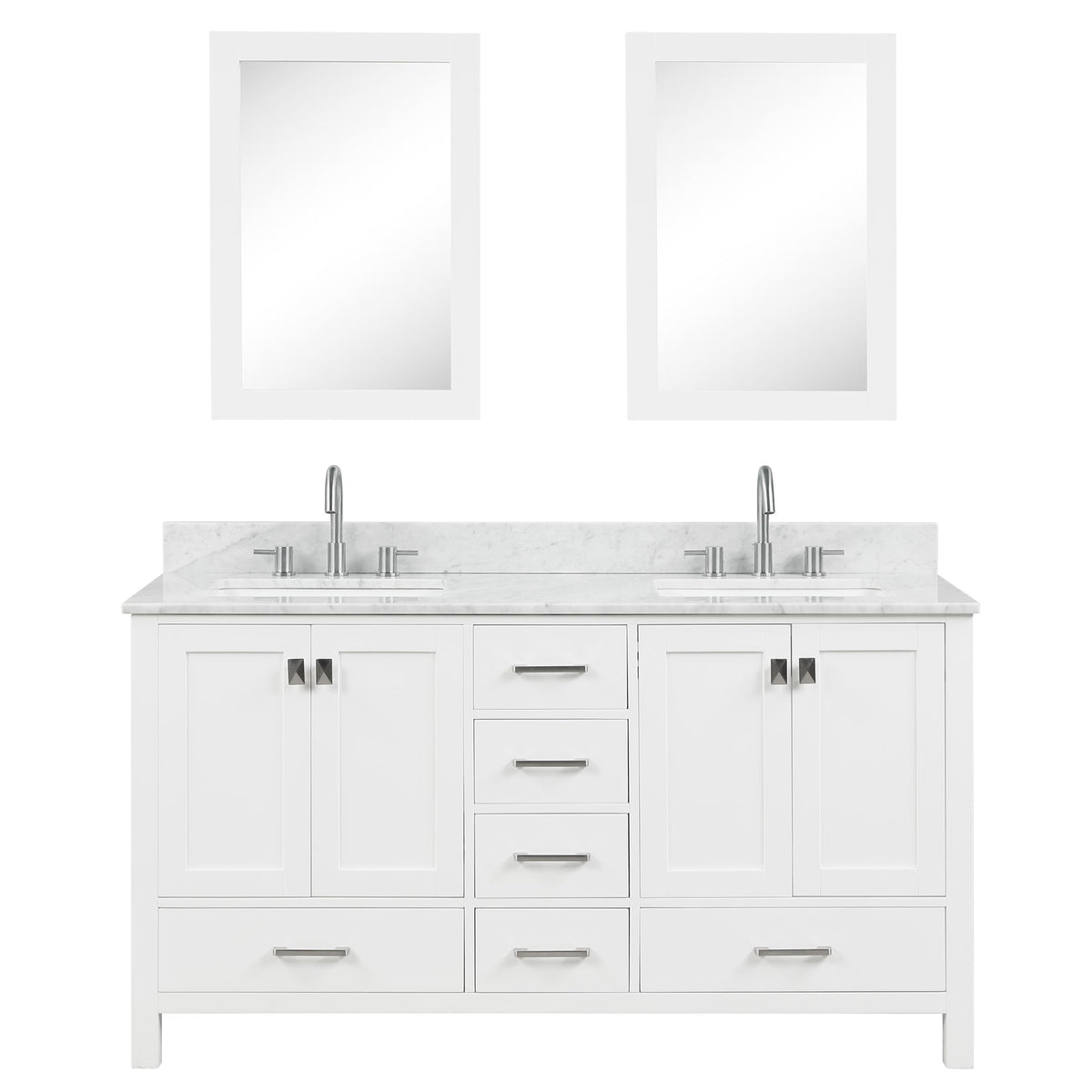 Blossom Geneva 60″ Bathroom Vanity - V8026 60 01 - Backyard Provider