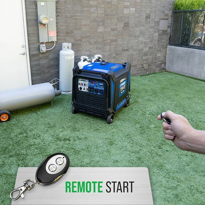 DuroMax 16,000 Watt V-Twin Dual Fuel Portable Digital Inverter Generator