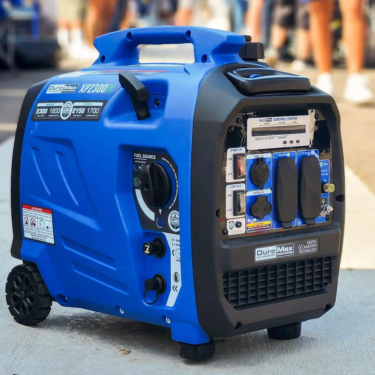 DuroMax 2,300 Watt Dual Fuel Portable Digital Inverter Generator