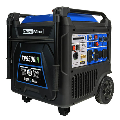 DuroMax 9,500 Watt Portable Dual Fuel Inverter Generator w/ CO Alert