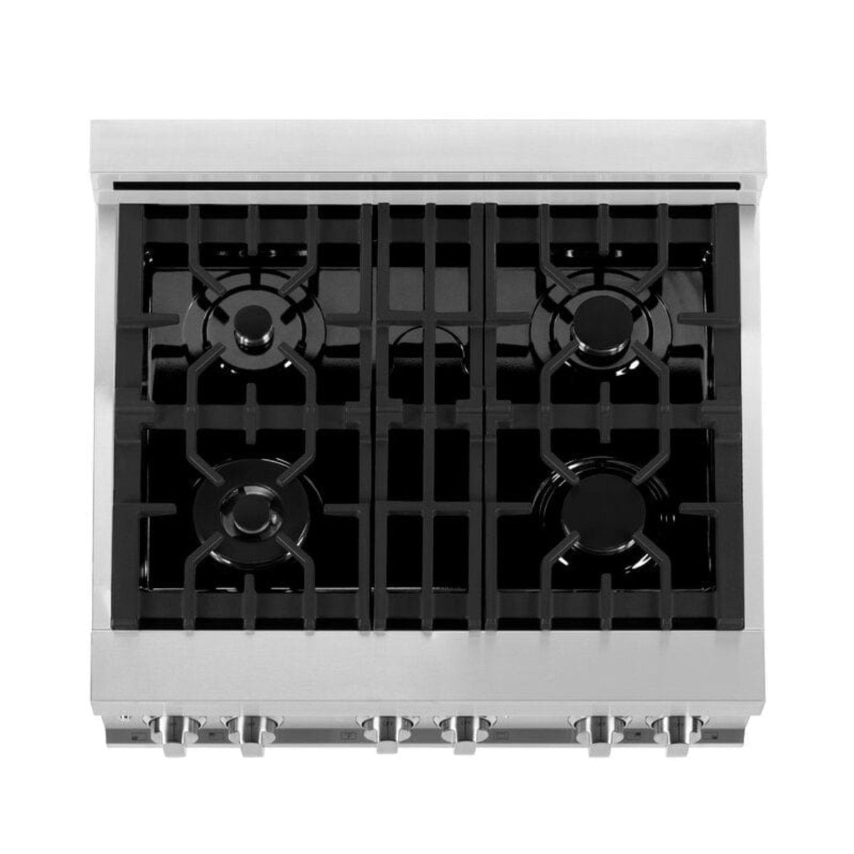 ZLINE Appliance Package - 30 in. Gas Range and 30 in. Range Hood, 2KP-RGRH30