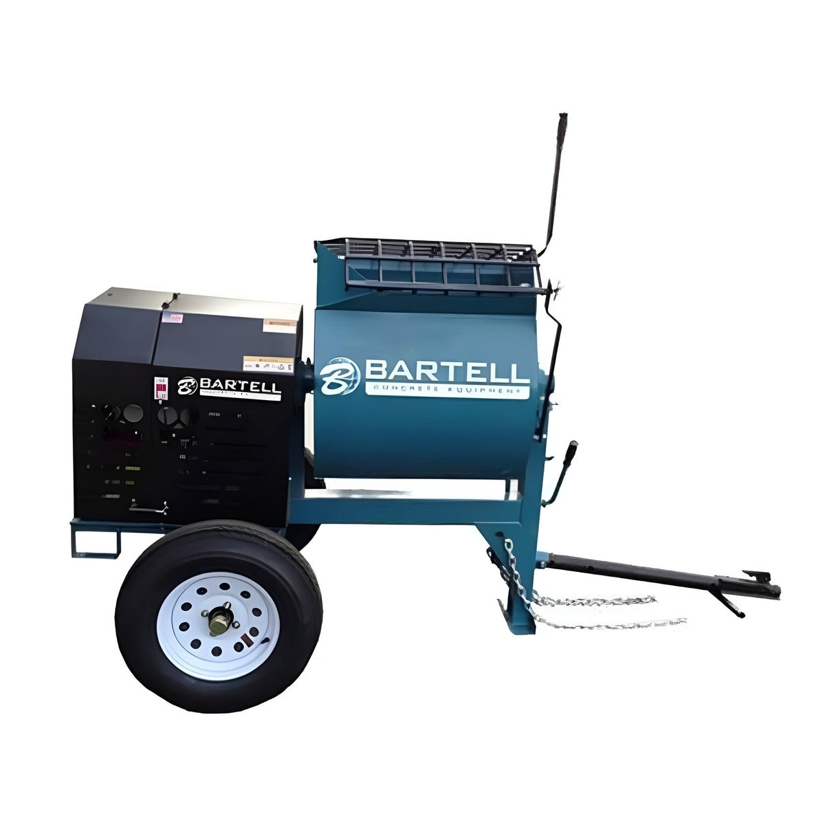 Bartell Global Morrison Mortar Mixer 8 Cu Ft Gx240 With Pintle Tow Bar - MM8SH240