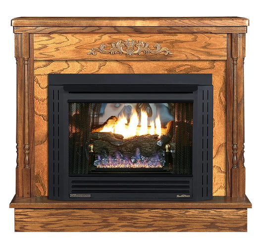 Buck Stove Classic Corner Fireplace Mantel for Model 34 Stoves