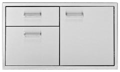Delta Heat 30 Inch Door and Two Drawer Combo - DHDD302-B
